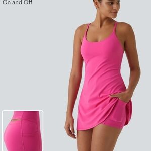 NWT Halara active dress M Available in pink or lavender.